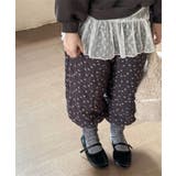 ダークグレー | 【aimoha-KIDS-】中綿 キルトパンツ【AW】 | aimoha kids