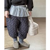 【aimoha-KIDS-】中綿 キルトパンツ【AW】 | aimoha kids | 詳細画像16