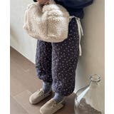 【aimoha-KIDS-】中綿 キルトパンツ【AW】 | aimoha kids | 詳細画像2