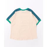 【aimoha-KIDS-】ナンバープリントラグランTシャツ | aimoha kids | 詳細画像12 