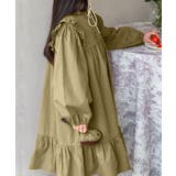 【Aimoha KIDS】肩フリルキッズワンピース | aimoha kids | 詳細画像4