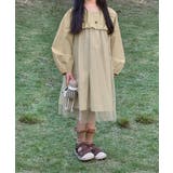 【Aimoha KIDS】チュール重ねキッズワンピース | aimoha kids | 詳細画像4