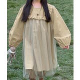 【Aimoha KIDS】チュール重ねキッズワンピース | aimoha kids | 詳細画像6