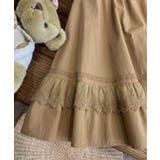 【aimoha KIDS】レース切り替えフレアスカート | aimoha kids | 詳細画像12