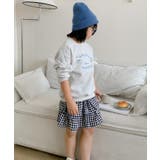 【aimoha-KIDS-】リボン刺繍スウェットプルオーバー | aimoha kids | 詳細画像7 