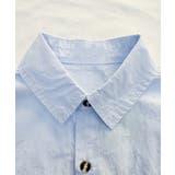 【Aimoha KIDS】ストライプ切り替えデザインキッズシャツ | aimoha kids | 詳細画像9