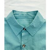 【Aimoha KIDS】ストライプ切り替えデザインキッズシャツ | aimoha kids | 詳細画像2