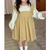 【aimoha KIDS】レイヤードフリルワンピース | aimoha kids | 詳細画像7