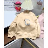 イエロー | 【aimoha KIDS】キッズぽわん袖スウェット | aimoha kids
