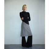 ブラック | 【moyo】アシンメトリーハイネックカットソー | aimoha 