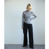 【moyo】アシンメトリーハイネックカットソー | aimoha  | 詳細画像24 