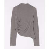 【moyo】アシンメトリーハイネックカットソー | aimoha  | 詳細画像1 