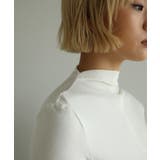 【moyo】アシンメトリーハイネックカットソー | aimoha  | 詳細画像3 