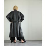 【moyo】ノーカラーラグラン ロングコート【AW】 | aimoha  | 詳細画像40 