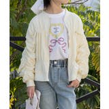 【aimoha KIDS】ギャザーボンバージャケット | aimoha kids | 詳細画像5