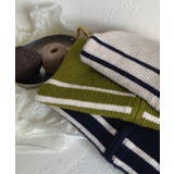 【aimoha-KIDS-】ボーダーニットジャケット【AW】 | aimoha kids | 詳細画像9