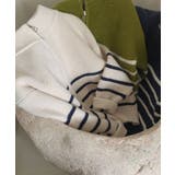 【aimoha-KIDS-】ボーダーニットジャケット【AW】 | aimoha kids | 詳細画像12