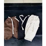 【aimoha-KIDS-】ベルト付きワイドカーゴパンツ | aimoha kids | 詳細画像5