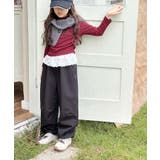 【aimoha-KIDS-】裏起毛カーゴパンツ【AW】 | aimoha kids | 詳細画像11 