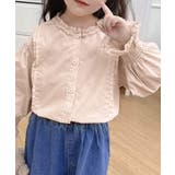 【aimoha KIDS】フリル袖キッズシャツ | aimoha kids | 詳細画像4