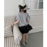 【aimoha-KIDS-】リボンスケッチ デザインTシャツ | aimoha kids | 詳細画像4 