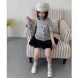 【aimoha-KIDS-】リボンスケッチ デザインTシャツ | aimoha kids | 詳細画像5 