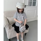 【aimoha-KIDS-】リボンスケッチ デザインTシャツ | aimoha kids | 詳細画像7 