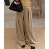 ハイウエストワイドパンツ | aimoha | 詳細画像1