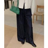 ベルト付きワイドパンツ | aimoha  | 詳細画像1 