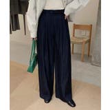 ベルト付きワイドパンツ | aimoha  | 詳細画像3 