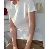 ホワイト | ベーシックショートスリーブTシャツ | aimoha 