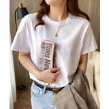 ベーシッククルーネックTシャツ | aimoha | 詳細画像3