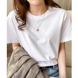 ベーシッククルーネックTシャツ | aimoha | 詳細画像5