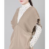 【HOOK】for girls ドット柄ハイネックシアートップス | HOOK | 詳細画像3 