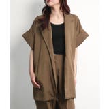 モカ | 半袖テーラードジャケット | aimoha 