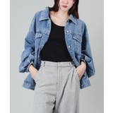 オーバーサイズデニムジャケット | aimoha | 詳細画像11