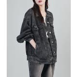 オーバーサイズデニムジャケット | aimoha | 詳細画像2