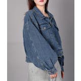 ショート丈デニムジャケット | aimoha | 詳細画像9