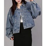 ショート丈デニムジャケット | aimoha | 詳細画像11