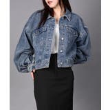 ショート丈デニムジャケット | aimoha | 詳細画像12