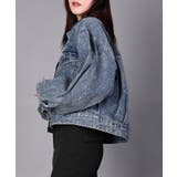 ショート丈デニムジャケット | aimoha | 詳細画像15