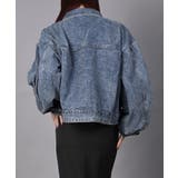 ショート丈デニムジャケット | aimoha | 詳細画像16