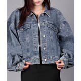 ショート丈デニムジャケット | aimoha | 詳細画像17