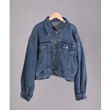 ショート丈デニムジャケット | aimoha | 詳細画像35