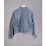 ショート丈デニムジャケット | aimoha | 詳細画像34