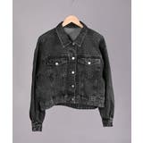 ショート丈デニムジャケット | aimoha | 詳細画像31