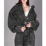 ショート丈デニムジャケット | aimoha | 詳細画像26