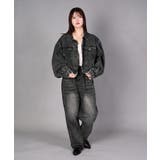 ショート丈デニムジャケット | aimoha | 詳細画像28