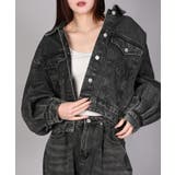 ショート丈デニムジャケット | aimoha | 詳細画像20