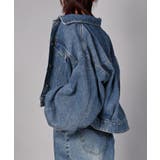 ショート丈デニムジャケット | aimoha | 詳細画像7